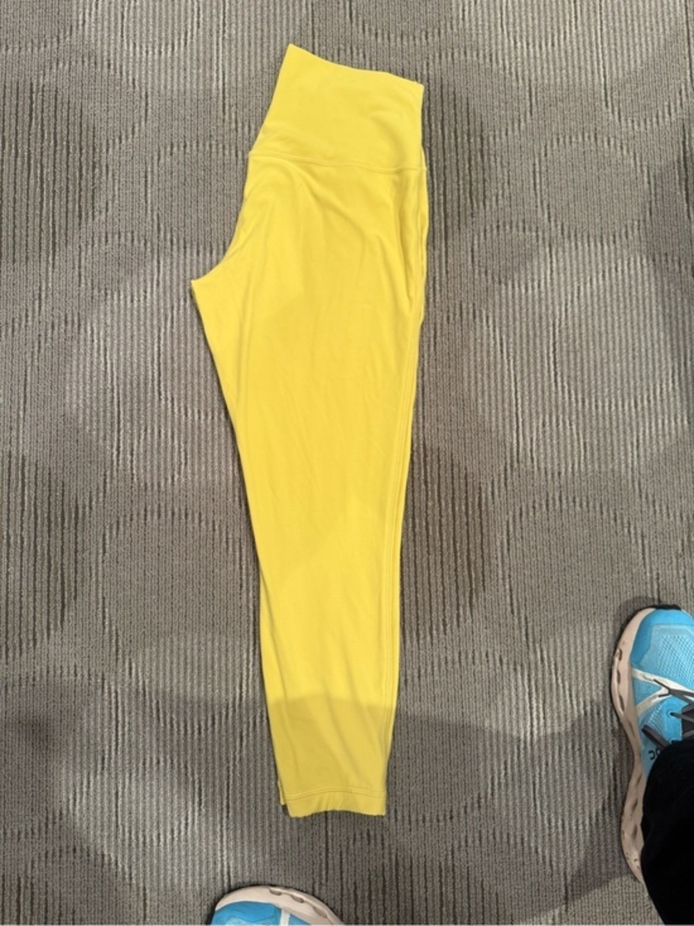 lululemon athletica womens Bright Yellow High-Rise align Leggings